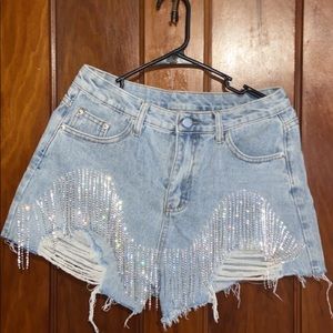 Jeweled Shorts